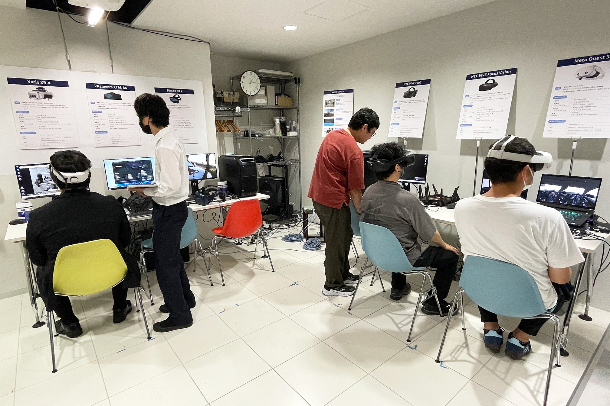 VRルームの様子①