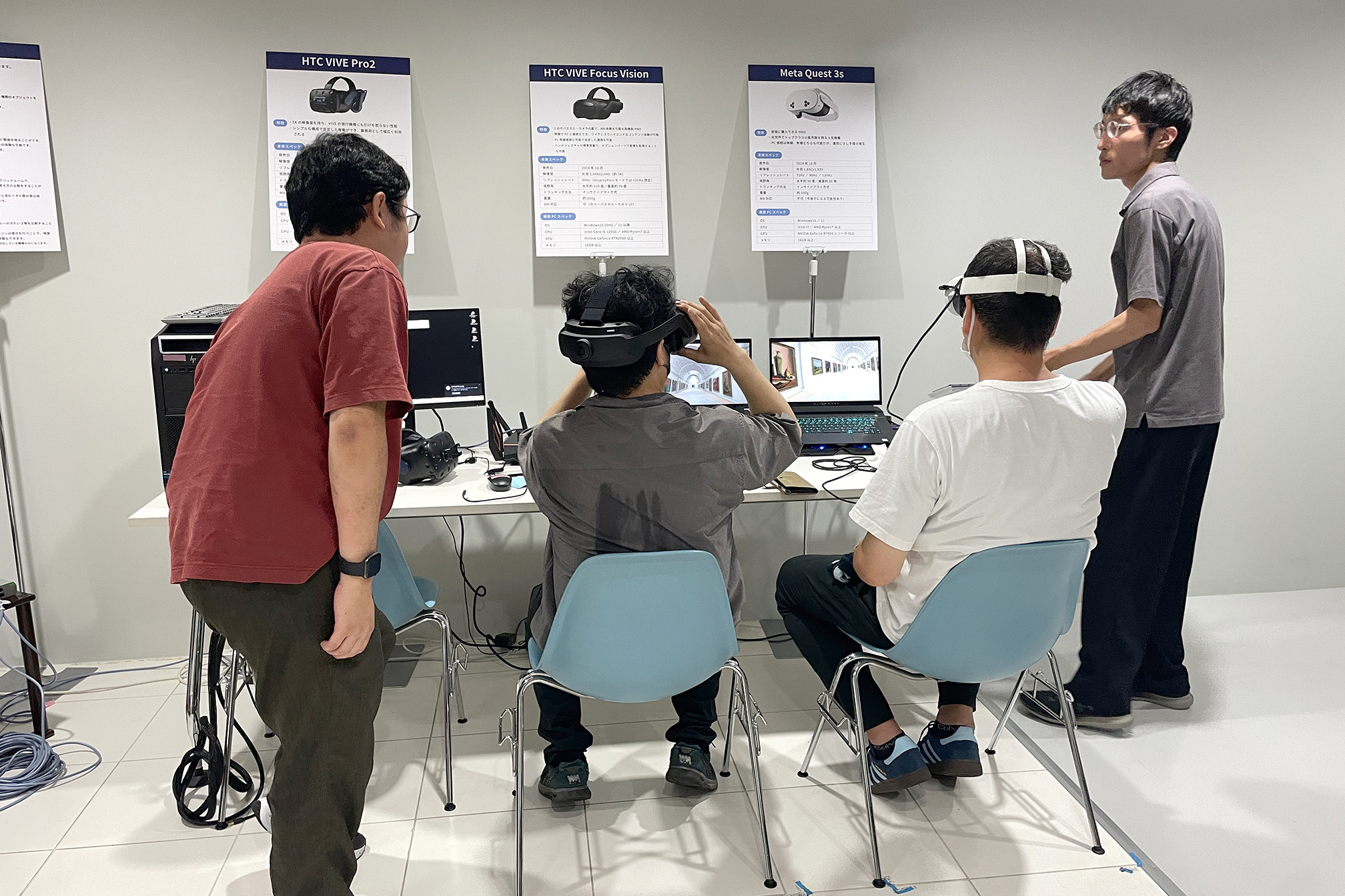 VR体験会2025の様子