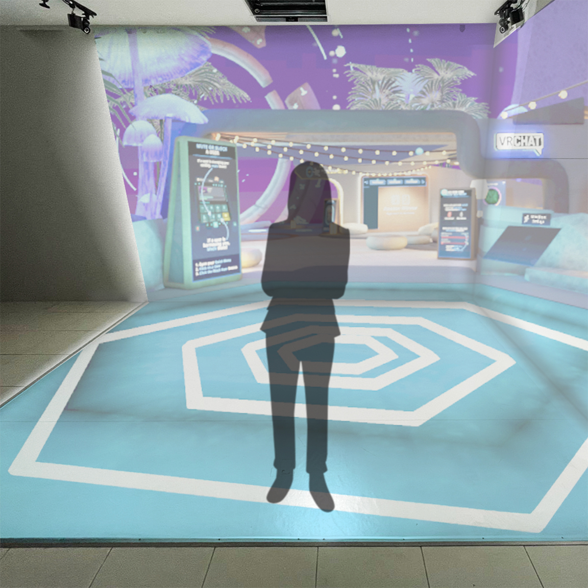 VRChatコンテンツ体験イメージ