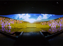 中国巨大スクリーンシアター ウェディングステージ映像システム