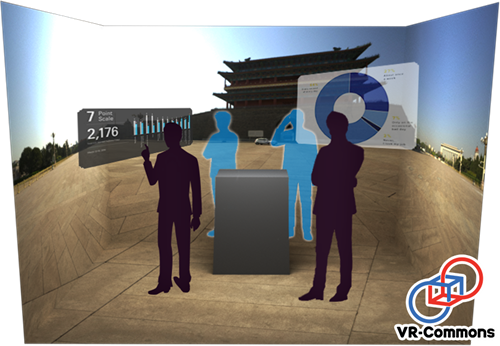 体感型共同学習システム「VR-Commons®」